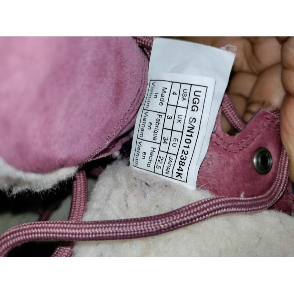 Ugg Bougainvillea Leggero Leather Boot - Kids Boots 4 - Picture 10 of 10